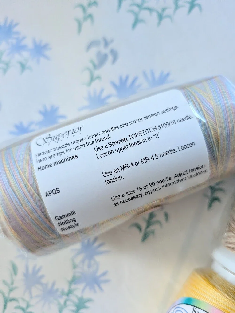 Group of 10 Superior Threads Poly Quilter Cotton Thread NEW Sewing Embroidery